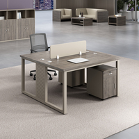 Mobilier de bureau moderne BGZ-27 ensemble tables et chaises de bureau table de travail fabriquée en chine table de bureau du personnel en forme de l