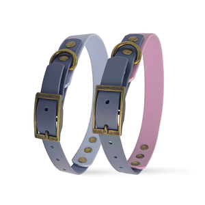 Collier pour <span class=keywords><strong>chien</strong></span> en PVC souple écologique, imperméable, avec boucle, réglable, couleurs assorties, pour chiens miniatures/petits/moyens, vente en gros - Product Image 5