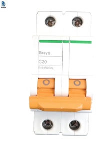 Disjoncteur miniature RUIDA Easy9 C20A 2P, protection contre les surcharges, interrupteur de distribution basse tension - Product Image 1