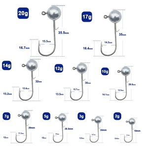 หัวจิ๊กทรงกลมแ<span class=keywords><strong>บ</strong></span><span class=keywords><strong>บ</strong></span>ก้านยาว ตัวเ<span class=keywords><strong>บ</strong></span>็ดกันพันกั<span class=keywords><strong>บ</strong></span>วัชพืช สำหรับตก<span class=keywords><strong>ปลา</strong></span>ด้วยเหยื่อหนอนนิ่ม เหมาะสำหรั<span class=keywords><strong>บ</strong></span><span class=keywords><strong>ปลา</strong></span>ไพค์ <span class=keywords><strong>ปลา</strong></span>กะพง <span class=keywords><strong>ปลา</strong></span>เทราต์ - Product Image 2