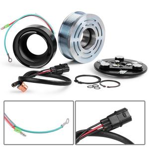 ชุดคลัตช์คอมเพรสเซอร์แอร์รถยนต์ฮอนด้า ซีวิค รุ่นที่ 8 รหัสอะไหล่ 38900-RNA-006 ชิ้นส่วนอะไหล่แม่เหล็ก - Product Image 4