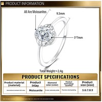 Nouvelle bague en argent sterling 925 au design unique avec un diamant moissanite ovale de 1,25 carat pour femmes, bijoux Destiny