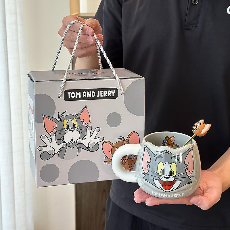 Caja de regalo gris Tom