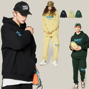 Sweat à capuche surdimensionné en éponge française de haute qualité sweat à capuche court unisexe hommes bouffée impression broderie sweats à capuche personnalisés - Product Image 5