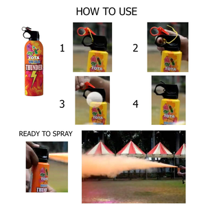 Spray de Humo para Revelación de Género, Niño o Niña, 100% Biodegradable, Artículos para Fiestas, Extintor de Incendios, Color Blaster - Product Image 3