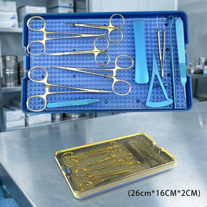 Set de Instrumentos para Párpados Dobles: Tijeras, Portaagujas Oftálmico, Pinzas Hemostáticas, Instrumento Cosmético Plástico - Product Image 2