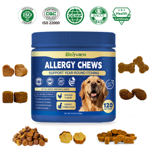 कुत्तों के लिए मछली का तेल ओमेगा 3 सॉफ्ट चॉइस-एलर्जी से राहत और संयुक्त स्वास्थ्य-खुजली राहत शेडिंग त्वचा और कोट विटामिन के पूरक खनिज - Product Image 1