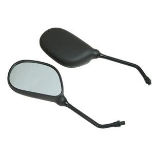 ZF001-63 FLYQUICK Noir Plastique PP Moto Rétroviseur Latéral pour FT150 FT125 <span class=keywords><strong>YBR125</strong></span> - Product Image 3