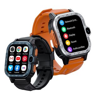 Top mode pour <span class=keywords><strong>LOKMAT</strong></span> <span class=keywords><strong>APPLLP</strong></span> 4 MAX 2.02 pouces Android 8.1 4G réseau Wifi montre intelligente Sport double caméra <span class=keywords><strong>Smartwatch</strong></span> avec carte Sim - Product Image 1
