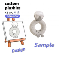 Peluches personnalisées Carl le monstre de dessin animé Kawaii, jouet en peluche doux et mignon pour enfants, décoration de fête