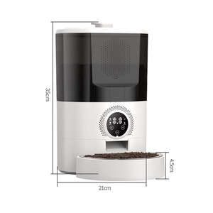 Automatic Pet Feeder Smart Cat <b>Dog</b> Food Dispenser With App Control Large Capacity Detachable European Plug Charge Powered - Product Image 2