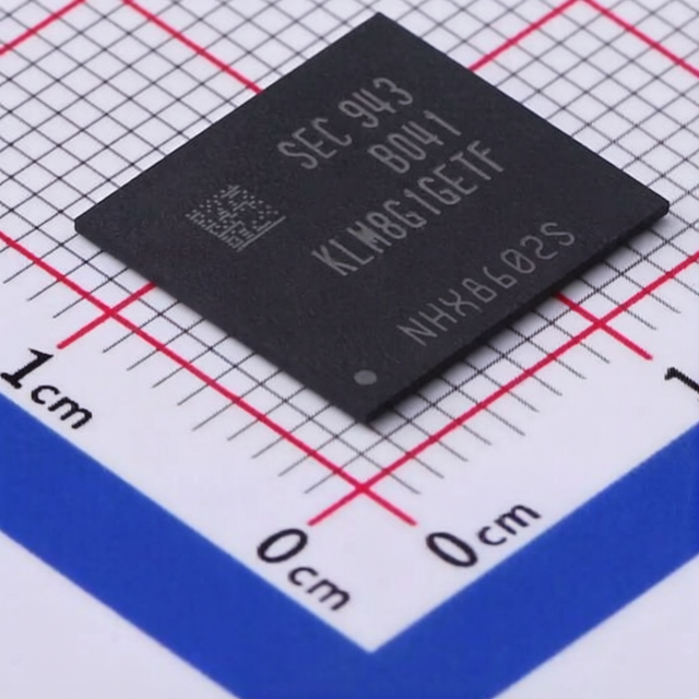 KLMAG1JETD-B041 16GB EMMC 5.1 Memory IC FBGA-153 HS400 1.8V/3.3V SMT for IoT Automotive STB Industrial Embedded Applications