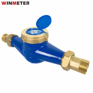 Compteur d'eau industriel CE certifié, DN40, laiton, multi-jets, R160, IP68, réglage externe, vente chaude, approvisionnement direct usine en gros - Product Image 1