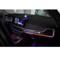 Iluminación Ambiental de 64 Colores para BMW X5 6, Actualización G05/G18, Accesorios para Cubierta de Altavoz de Puerta LED Interior, Luz Ambiental