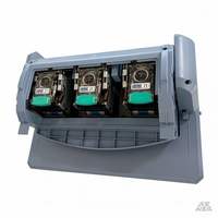 Agrafeuse électrique automatique robuste STAPNECT H3-80 à 3 têtes pour plastique et métal, capacité de 60 feuilles
