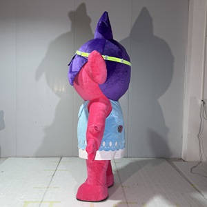 FUNTOYS Costume de mascotte gonflable <span class=keywords><strong>Trolls</strong></span> Personnages <span class=keywords><strong>Poppy</strong></span> & Branch Déguisement pour événements et fêtes d'anniversaire pour adultes - Product Image 3