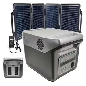 Générateur solaire portable 2000W 2201Wh, <span class=keywords><strong>station</strong></span> d'alimentation, batterie au phosphate de fer lithium, rack de serveur, stockage d'énergie, <span class=keywords><strong>radio</strong></span> d'urgence - Product Image 5