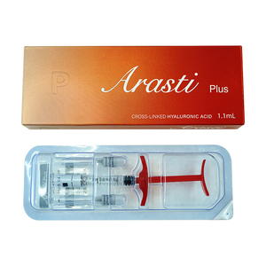 Arasti HA-Plus <span class=keywords><strong>Filler</strong></span> Dermico Iniettabile Cosmetico 1ml Gel di Acido Ialuronico Reticolato Anti-Età Rassodante per Naso, Labbra, Viso, Occhi, Mani - Product Image 1