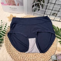 7811 #   Celana Dalam Wanita Model Boyshort High-Rise Bahan Spandex/Katun Anti-Bakteri Ramah Lingkungan Tanpa Jahitan Bernapas Cepat Kering untuk Pemakaian Sehari-hari