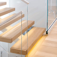 Escalier Escalier flottant sur mesure Stringer Escaliers flottants Escalier flottant Design Escalier flottant