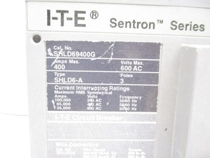 Disjoncteur à boîtier moulé SHLD69400G 400A 600VAC PLC - Product Image 2