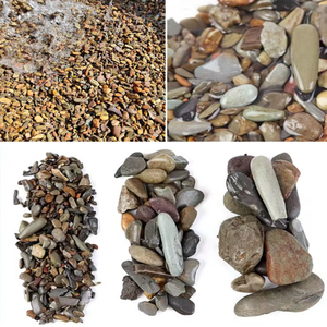 Mix Color Pierre Naturelle Pebble Wash River Stones pour Jardin et Aquarium - Product Image 3
