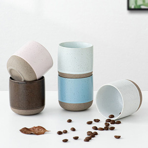 Mug à café en grès vintage 170 ml, <span class=keywords><strong>tasse</strong></span> à thé en céramique, style japonais, vaisselle pour cafés, <span class=keywords><strong>expresso</strong></span> pour restaurants, hôtels - Product Image 1