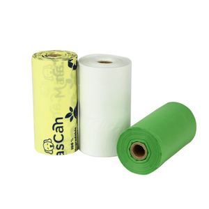 Biodegradable <b>Compostable</b> Dog Poop Bags with Scent Strong Eco-Friendly Customized Size & Color - Product Image 5