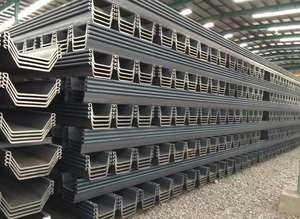 Pabrik Profesional Menyediakan Lembaran Logam Bentuk Dingin Berkualitas Tinggi SY295 SY390 Tipe U Z untuk Konstruksi <span class=keywords><strong>Pile</strong></span> Baja dengan Pemotongan - Product Image 2