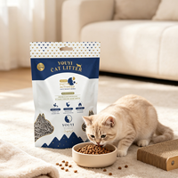 Sacs d'emballage personnalisés pour aliments pour animaux de compagnie, résistants à l'humidité, imprimés numériquement, en PE, avec fermeture éclair, pour friandises pour animaux, 500g, 1kg, 2kg