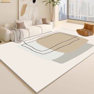 Phong Cách Hiện Đại Thảm Phổ Biến Kem Phong Cách Thảm Phòng Khách Sang Trọng Mới Cổ Điển Ánh Sáng Pháp Khu Vực Thảm 3D In Thảm - Product Image 6