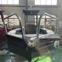 Bateau de pêche à console centrale en aluminium de 20 pieds, nouvelle conception, coque en V profond, 90-150 CV, certifié CE