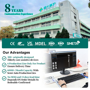 <span class=keywords><strong>Deambulatore</strong></span> Leggero a Quattro Gambe <span class=keywords><strong>con</strong></span> Seduta Morbida in Pelle, Ruote Antiscivolo e Struttura Pieghevole, Sedia Stampella e Ausilio alla Mobilità per Anziani - Product Image 4