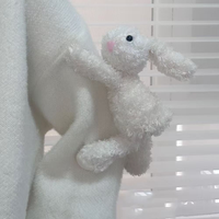 Mignon Animal en peluche jouet dessin animé ours en peluche pendentif doux peluche poupée pendentif porte-clés sac à dos voiture sac porte-clés breloque décor