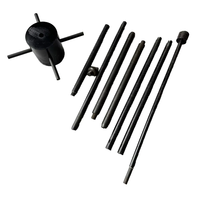 Extracteur de sondes tactiles, sondes tactiles légères, sondes tactiles robustes Hammerhead 10 kg, équipement d'essai des sols