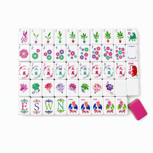 Witch Mahjong Tiles Mahjong Tiles Mahjong Tiles American Christmas American Set American Set Bespoke Christmas Pearl Halloween - Product Image 1
