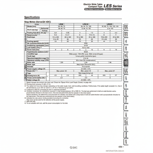 โต๊ะสไลด์ไฟฟ้านิวเมติก SMC LES8RK-30-R3AN3ประเภทผลิตภัณฑ์ - Product Image 1