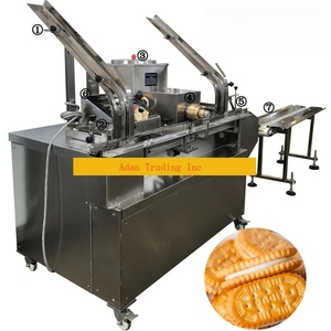 Hot Sale Biscuit Cream Sandwiching Cookies Biscuits <b>Making</b> <b>Ice</b> Cream Sandwich Biscuits <b>Machine</b> - Product Image 5