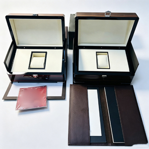Caja de Reloj de Madera Brillante de Primera Calidad, Juego Completo de Accesorios, Almohada Interior de Terciopelo, Bolsa de Papel, Manual, Caja de Regalo de Almacenamiento de Relojes de Lujo - Product Image 5