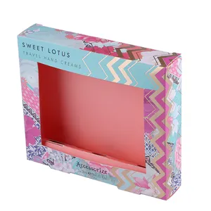 Benutzer definierte Luxus bunte Pappe freundliche Verpackung Parfüm Papier Box für Kosmetik