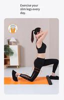 Tapis de glisse professionnel TBFIT pour entraînement de patinage sur glace, tapis de fitness portable pour exercices de jambes et de core à domicile
