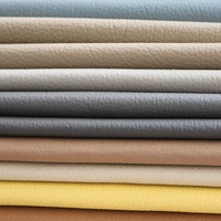 Cuir microfibre PU haut de gamme à motif gaufré, imperméable, pour canapé, chaise, vêtement, revêtement de ballon de football, norme ISO
