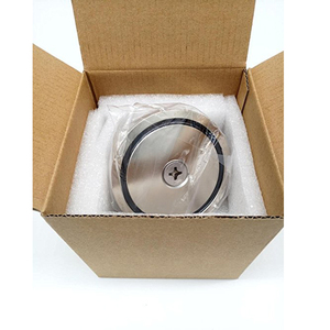 <span class=keywords><strong>Potente</strong></span> Imán de Pesca Industrial de Tierras Raras con Recubrimiento de Níquel Permanente, 1000 lb, Súper Fuerte, Kit de Corte y Soldadura - Product Image 1