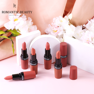 Belleza romántica 6 colores mate bala y complementos impermeable de larga duración barra de labios de terciopelo, fácil de usar - Product Image 6
