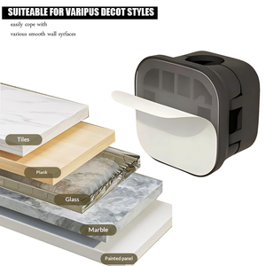 Organisateur de câbles magnétique portable en plastique, organisateur de câbles de bureau, dispositif de <span class=keywords><strong>rangement</strong></span> et de fixation de câbles de données à fixer au mur - Product Image 6