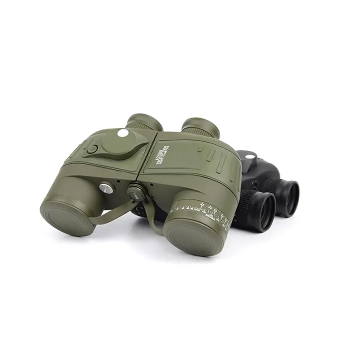 BAK4 7x50 High Definition Binoculars Green Outdoor Waterproof Fog-proof Rangefinder Binoculars