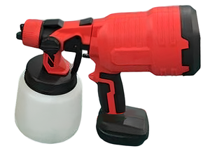 เครื่องพ่นสีไฟฟ้าไร้สายแบบพกพา แบตเตอรี่ลิเธียม 20V 18V ระดับมืออาชีพ แรงดันสูง 3000 psi ถ้วย 1000 มล. พร้อมหัวฉีด - Product Image 5