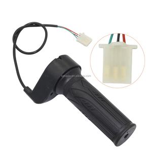 Acelerador Plegable para Vehículo Eléctrico con Pantalla de Nivel, Acelerador de Manillar Derecho para Piezas de Bicicleta Eléctrica - Product Image 1