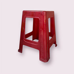 Chaise empilable en plastique, tabouret en plastique, 25x25x46cm, pratique, antidérapant, épaissi, moderne, robuste, à forte capacité de charge - Product Image 4