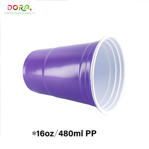 Vasos Desechables de PP <span class=keywords><strong>Dora</strong></span> de 8oz, 12oz y 16oz para Bebidas de Fiesta, Paquete de 100 Unidades, Logotipo y Colores Personalizados, Venta al Por Mayor - Product Image 4